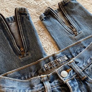 Vintage JORDACHE high waisted jeans zipper ankle
